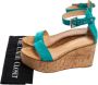 Gianvito Rossi Pre-owned Suede sandals Blue Dames - Thumbnail 7