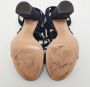 Gianvito Rossi Pre-owned Suede sandals Blue Dames - Thumbnail 6