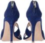 Gianvito Rossi Pre-owned Suede sandals Blue Dames - Thumbnail 4