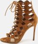 Gianvito Rossi Pre-owned Suede sandals Brown Dames - Thumbnail 2