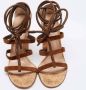 Gianvito Rossi Pre-owned Suede sandals Brown Dames - Thumbnail 3