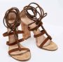 Gianvito Rossi Pre-owned Suede sandals Brown Dames - Thumbnail 4