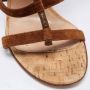 Gianvito Rossi Pre-owned Suede sandals Brown Dames - Thumbnail 7