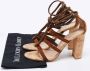 Gianvito Rossi Pre-owned Suede sandals Brown Dames - Thumbnail 9