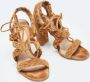 Gianvito Rossi Pre-owned Suede sandals Brown Dames - Thumbnail 4