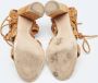 Gianvito Rossi Pre-owned Suede sandals Brown Dames - Thumbnail 6