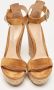 Gianvito Rossi Pre-owned Suede sandals Brown Dames - Thumbnail 3