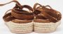 Gianvito Rossi Pre-owned Suede sandals Brown Dames - Thumbnail 5