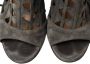 Gianvito Rossi Pre-owned Suede sandals Gray Dames - Thumbnail 7