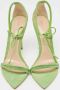 Gianvito Rossi Pre-owned Suede sandals Green Dames - Thumbnail 3