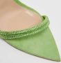 Gianvito Rossi Pre-owned Suede sandals Green Dames - Thumbnail 7