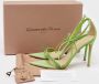 Gianvito Rossi Pre-owned Suede sandals Green Dames - Thumbnail 9