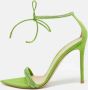 Gianvito Rossi Pre-owned Suede sandals Green Dames - Thumbnail 2