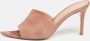 Gianvito Rossi Pre-owned Suede sandals Pink Dames - Thumbnail 2