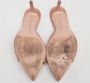 Gianvito Rossi Pre-owned Suede sandals Pink Dames - Thumbnail 6