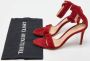 Gianvito Rossi Pre-owned Suede sandals Red Dames - Thumbnail 9