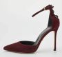 Gianvito Rossi Pre-owned Suede sandals Red Dames - Thumbnail 2