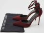 Gianvito Rossi Pre-owned Suede sandals Red Dames - Thumbnail 9