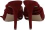 Gianvito Rossi Pre-owned Suede sandals Red Dames - Thumbnail 4
