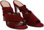 Gianvito Rossi Pre-owned Suede sandals Red Dames - Thumbnail 5