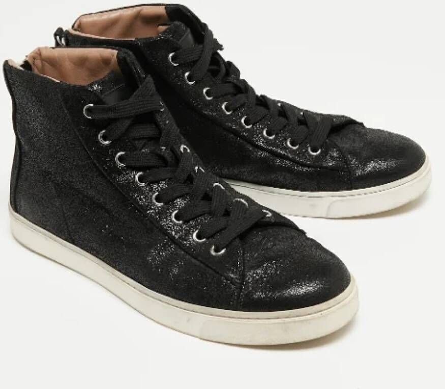 Gianvito Rossi Pre-owned Suede sneakers Black Dames