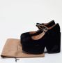 Gianvito Rossi Pre-owned Velvet heels Black Dames - Thumbnail 9