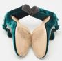 Gianvito Rossi Pre-owned Velvet heels Green Dames - Thumbnail 6
