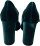 Gianvito Rossi Pre-owned Velvet heels Green Dames - Thumbnail 4
