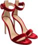 Gianvito Rossi Pre-owned Velvet heels Red Dames - Thumbnail 2