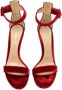 Gianvito Rossi Pre-owned Velvet heels Red Dames - Thumbnail 3