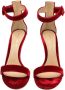 Gianvito Rossi Pre-owned Velvet heels Red Dames - Thumbnail 4
