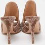 Gianvito Rossi Pre-owned Velvet mules Beige Dames - Thumbnail 5