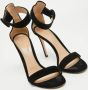 Gianvito Rossi Pre-owned Velvet sandals Black Dames - Thumbnail 4