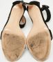Gianvito Rossi Pre-owned Velvet sandals Black Dames - Thumbnail 6
