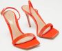 Gianvito Rossi Pre-owned Velvet sandals Orange Dames - Thumbnail 4