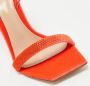 Gianvito Rossi Pre-owned Velvet sandals Orange Dames - Thumbnail 7