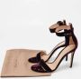 Gianvito Rossi Pre-owned Velvet sandals Purple Dames - Thumbnail 9