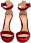 Gianvito Rossi Pre-owned Velvet sandals Red Dames - Thumbnail 2