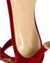 Gianvito Rossi Pre-owned Velvet sandals Red Dames - Thumbnail 6