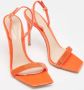 Gianvito Rossi Pre-owned Velvet sandals Red Dames - Thumbnail 4