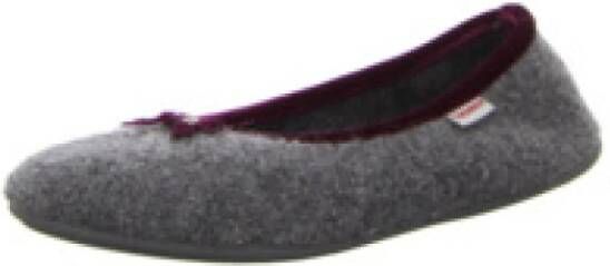 Giesswein Grijze Damesslippers Warm en Comfortabel
