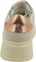 Gio+ Beige Suède Sneakers met Gouden Details - Thumbnail 2