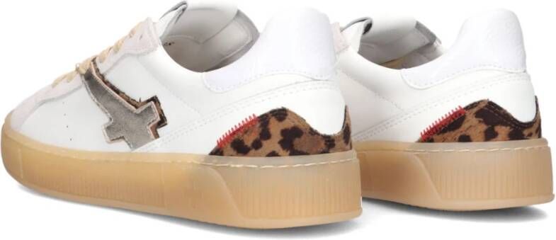 Gio+ Blauw Wit Sneakers Stijlvol Modern Veelzijdig