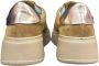 Gio+ Bruine Suède Sneakers met Bronzen Details Brown Dames - Thumbnail 3