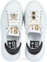 Gio+ Leren Sneakers met Verwijderbaar Detail White Dames - Thumbnail 5