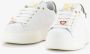 Gio+ Pia Combi Wit Groen Leren Sneakers White Dames - Thumbnail 8