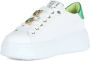 Gio+ Pia180C Geco Leren Sneakers Green Dames - Thumbnail 2