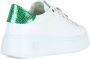 Gio+ Pia180C Geco Leren Sneakers Green Dames - Thumbnail 3