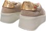 Gio+ Rose Suede Sneaker met Sieraden Pink Dames - Thumbnail 2