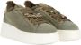 Gio+ Sneakers van suède met uitneembare binnenzool Green Dames - Thumbnail 4